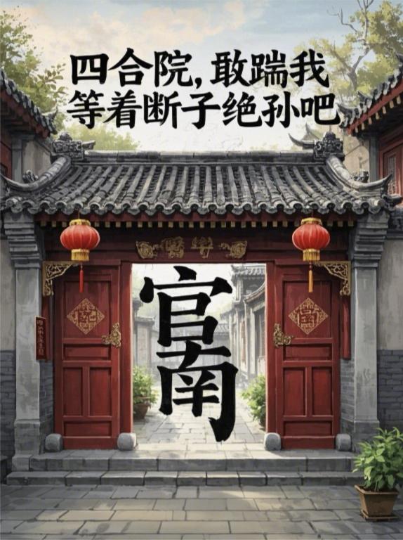 四合院，敢踹我，等着断子绝孙吧四合院，敢踹我，等着断子绝孙吧